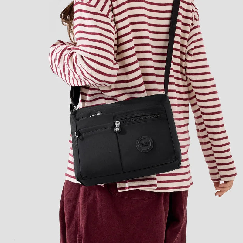 Nixie Large-Capacity Water-Resistant Nylon Crossbody Bag Crossbody Bag Nixie