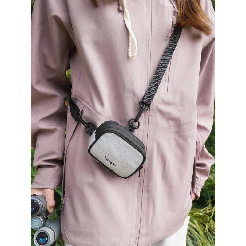 Nixie Lightweight Crossbody Bag – Unisex Nylon Shoulder Bag Crossbody Shoulder Bag Nixie