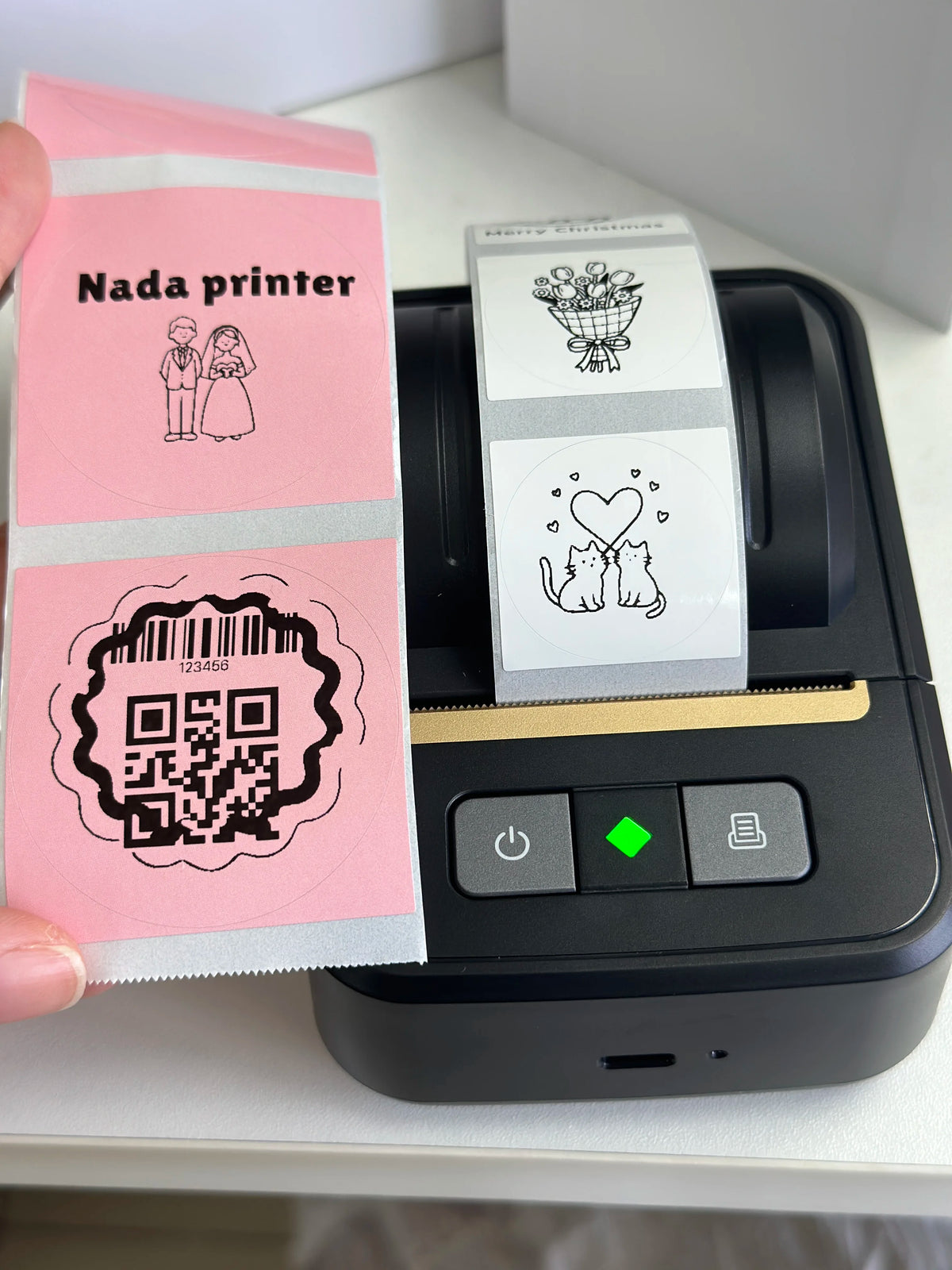 Marklife X2/P50 Bluetooth Thermal Label Printer & Sticker Papers