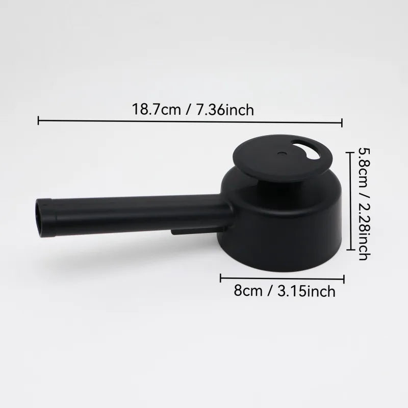 Steam Diverter for Thermomix TM7 – Cabinet Protection Duct Steam Diverter Nixie black