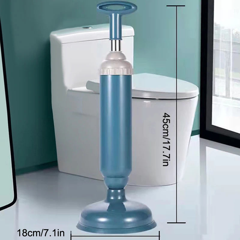 High-Pressure Toilet Plunger – Strong Suction Drain Unblocker Drain Plunger Nixie