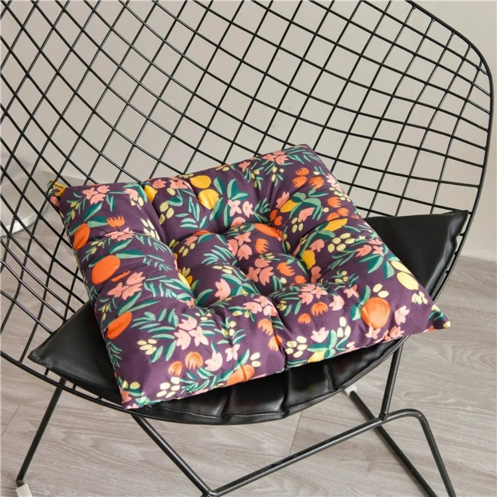 Thickened Breathable Chair Seat Cushion 8 Colors 40×40cm Chair Seat Cushion Nixie