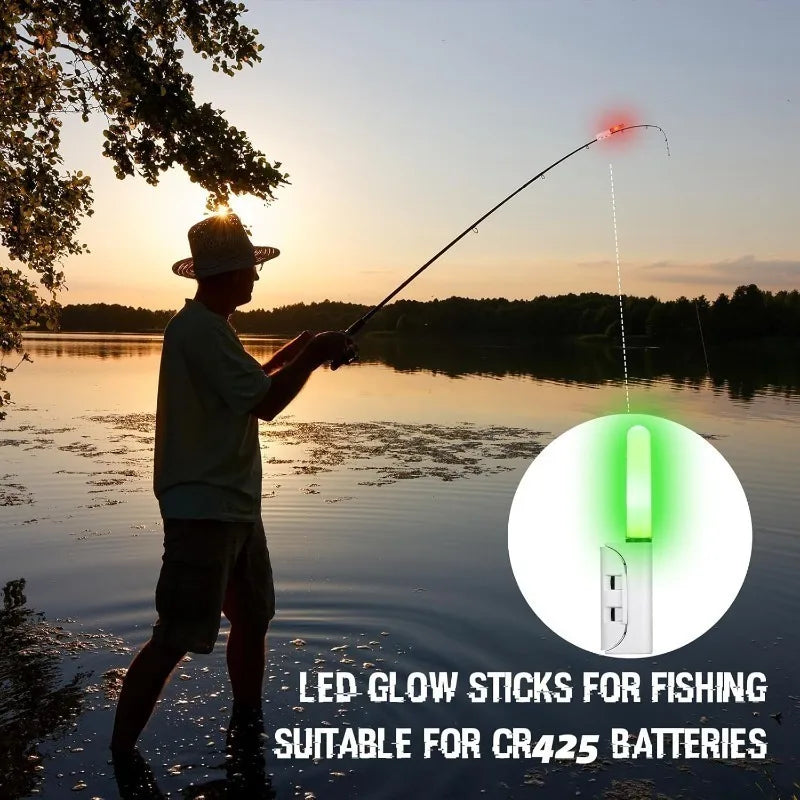 6-Pack Fishing Bite Alarm – LED Light, Bell & Batteries Included Fishing Bite Alarm Nixie