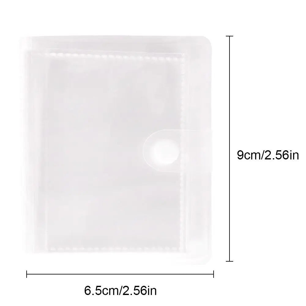 32/60 Slot Nail Sticker Album – Transparent Sticker Organizer Nail Sticker Organizer Nixie