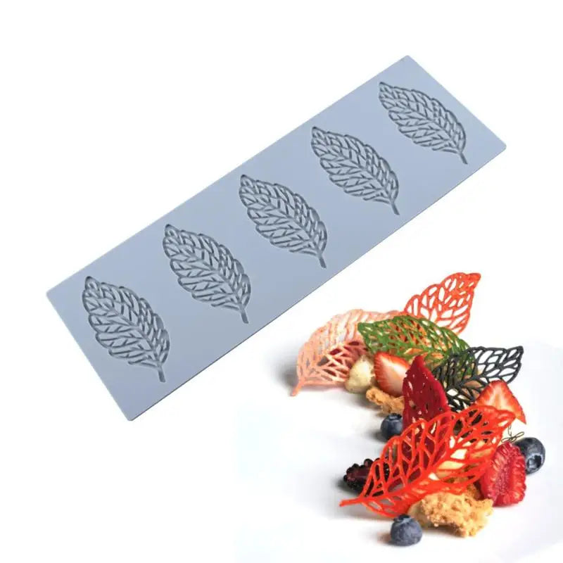 Leaf & Lace Silicone Fondant Molds for Cake Decorating Silicone Cake Mold Nixie