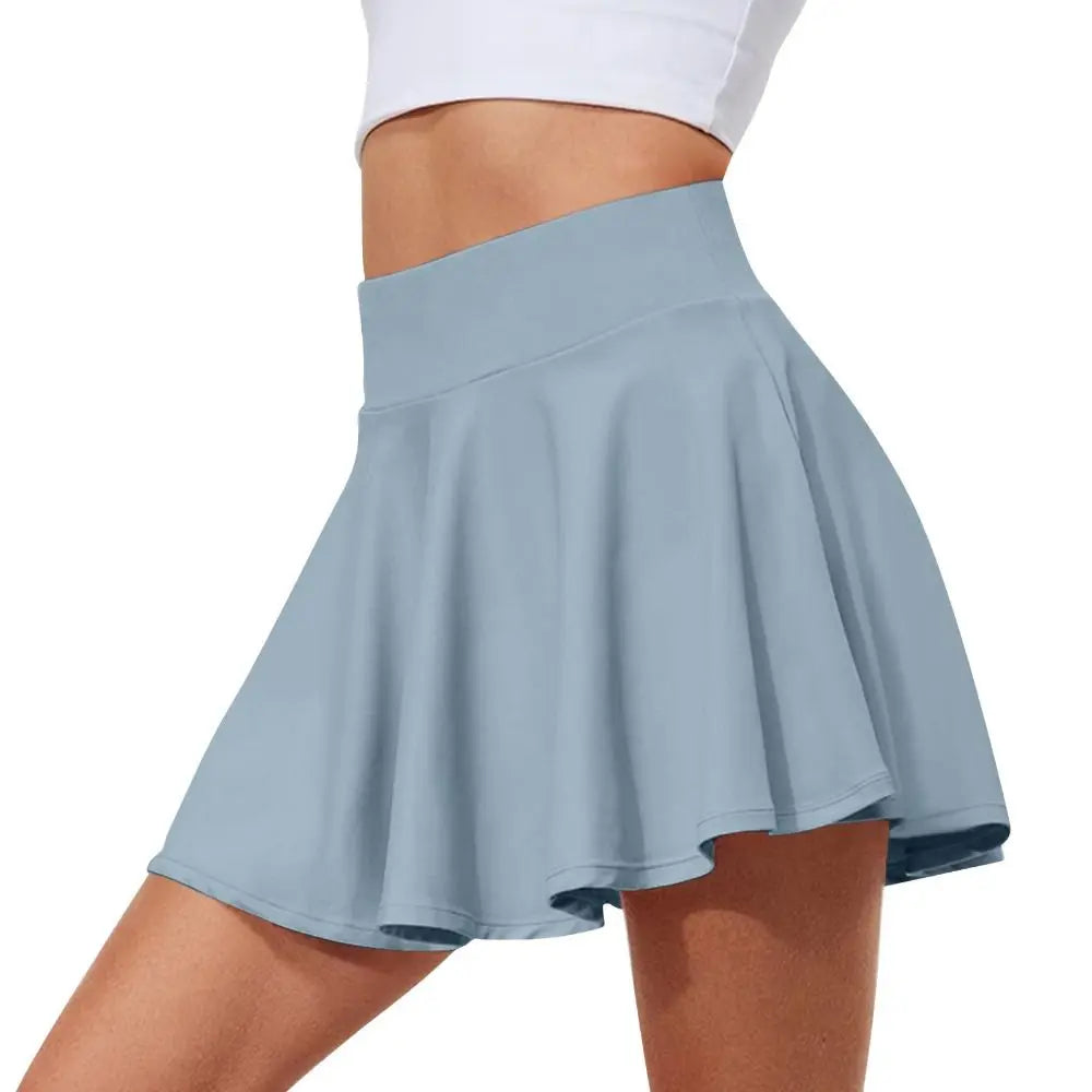 Women's Pleated Tennis Skirt with Built-In Shorts & Pockets Athletic Tennis Skirt Nixie