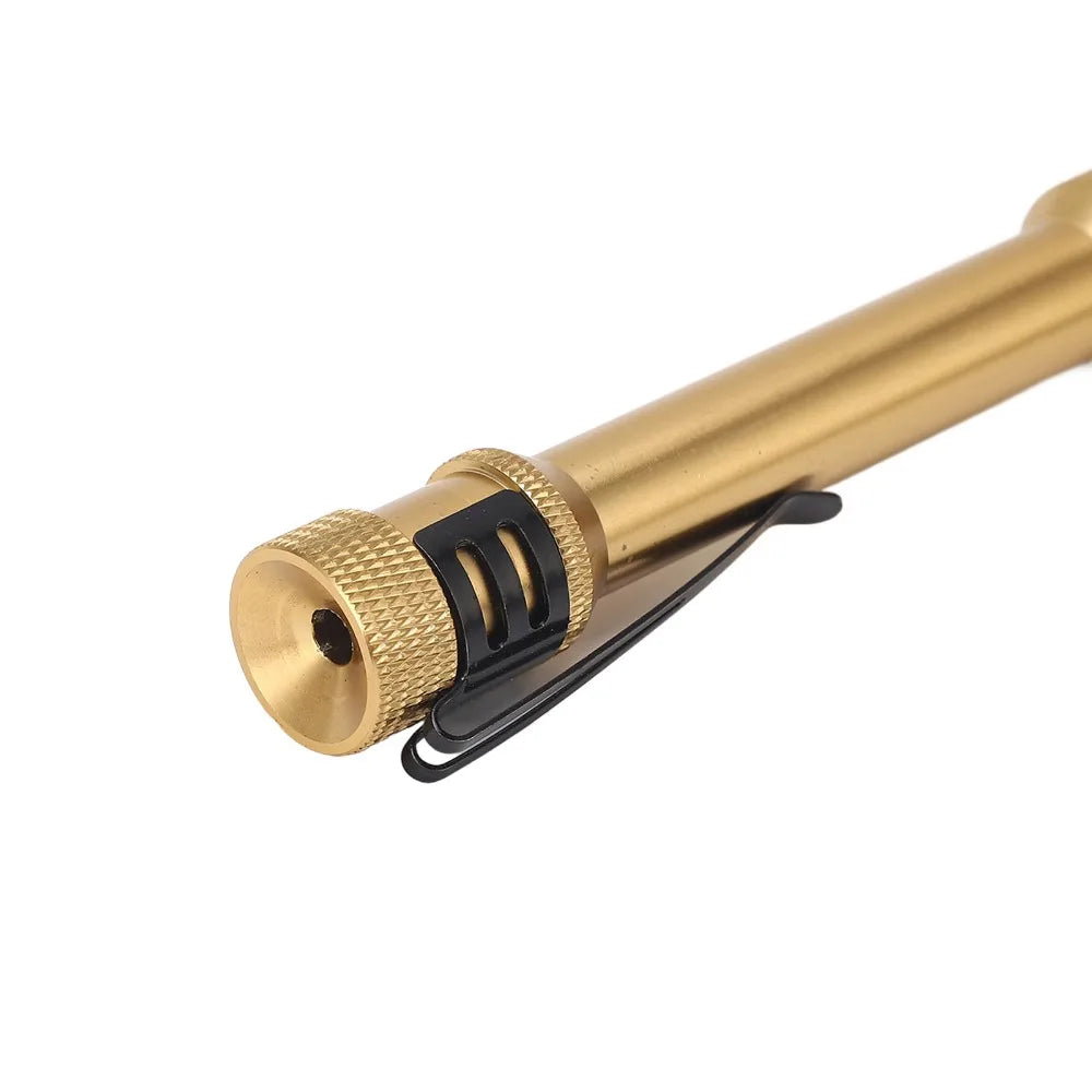 TIG Welding Wire Feed Pen – Aluminum Alloy, Gold Knurled Grip