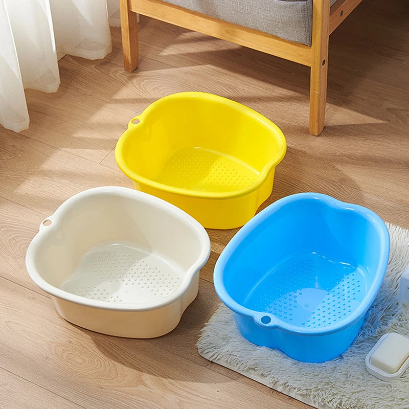 Large Foot Bath Spa Tub Basin – Massage & Pedicure Soak Foot Bath Basin Nixie