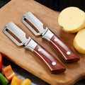 2-Piece Stainless Steel Vegetable Peeler & Bottle Opener Set Vegetable Peeler Set Nixie 2PC-A