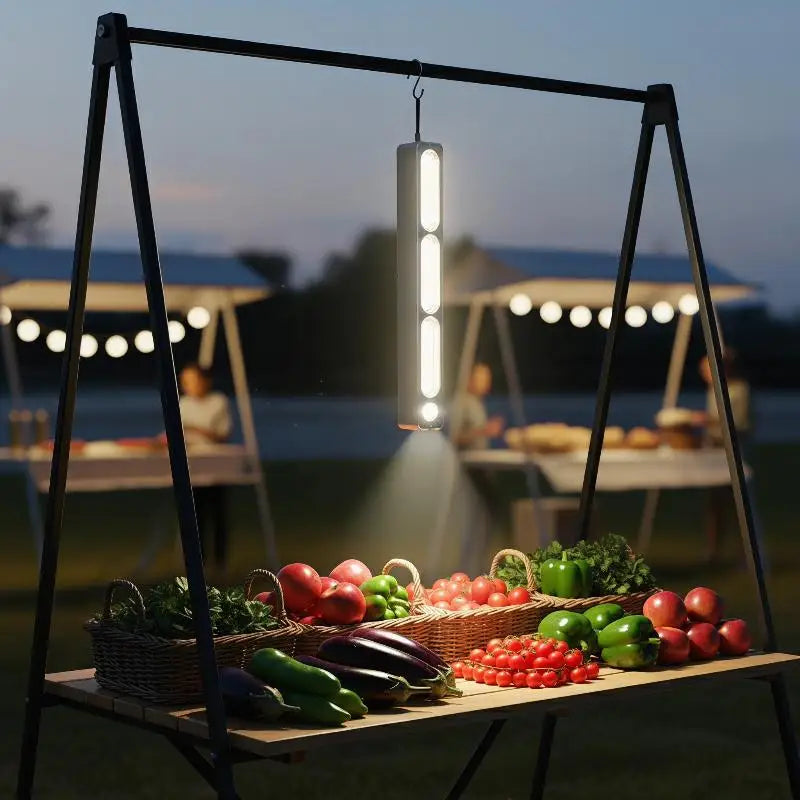 Rechargeable LED Camping Light Bar – Magnetic, 4 Modes, 3 Sizes LED Camping Light Nixie A1