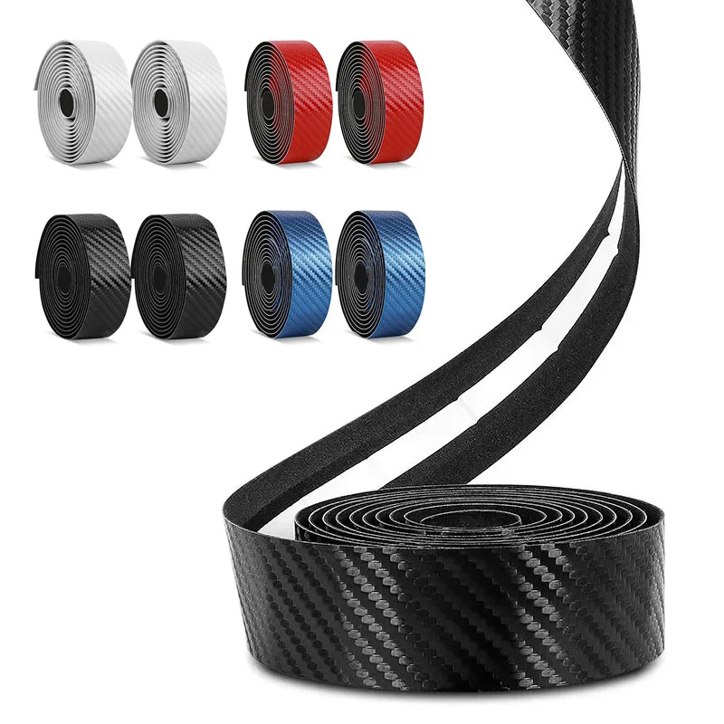 Carbon Fiber PU Road Bike Handlebar Tape – Anti-Slip Bar Wrap Bicycle Handlebar Tape Nixie