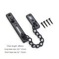 Door Chain Lock Security Bolt Latch – Home, Hotel & Child Safety Door Chain Lock Nixie Black