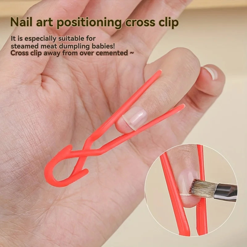 10pcs Nail Shaping Clips – Spill-Proof Nail Art Protection Nail Art Clips Nixie