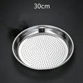 Stainless Steel Round Steamer Tray 30/32/34CM | Dumplings & Fish Steamer Tray Nixie A1
