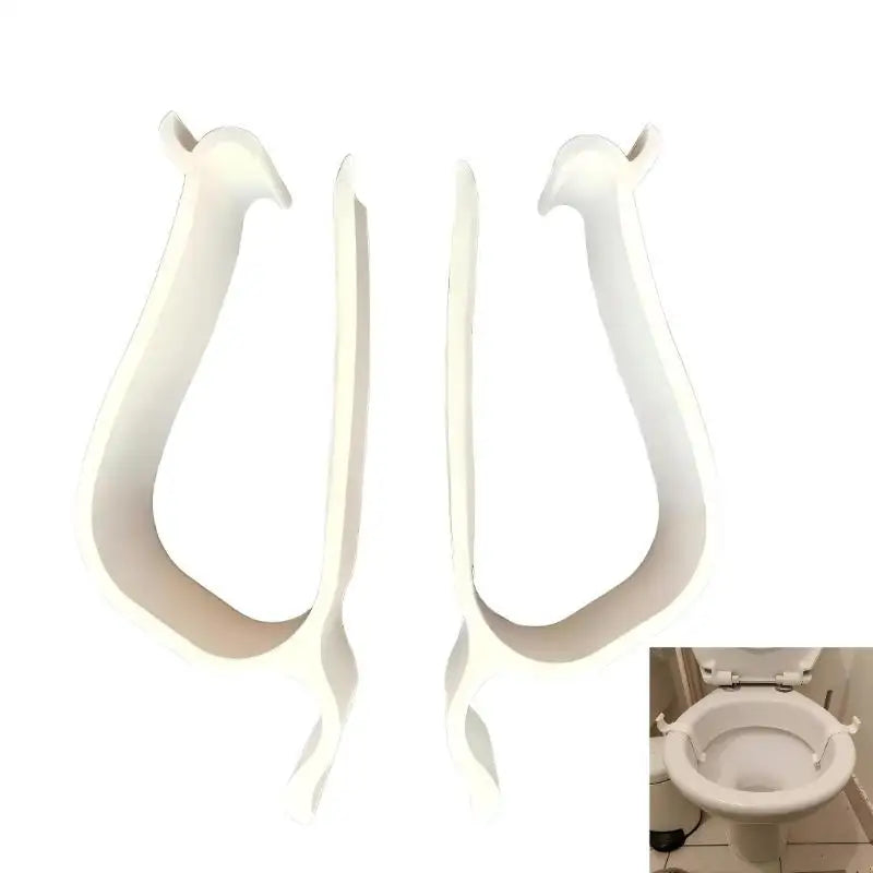 Toilet Seat Stabilizer – Fix Wobbly Lid & No-Touch Lifter