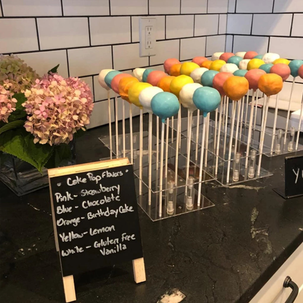 Acrylic Lollipop Stand 20/21-Hole Transparent Candy Display Lollipop Display Stand Nixie