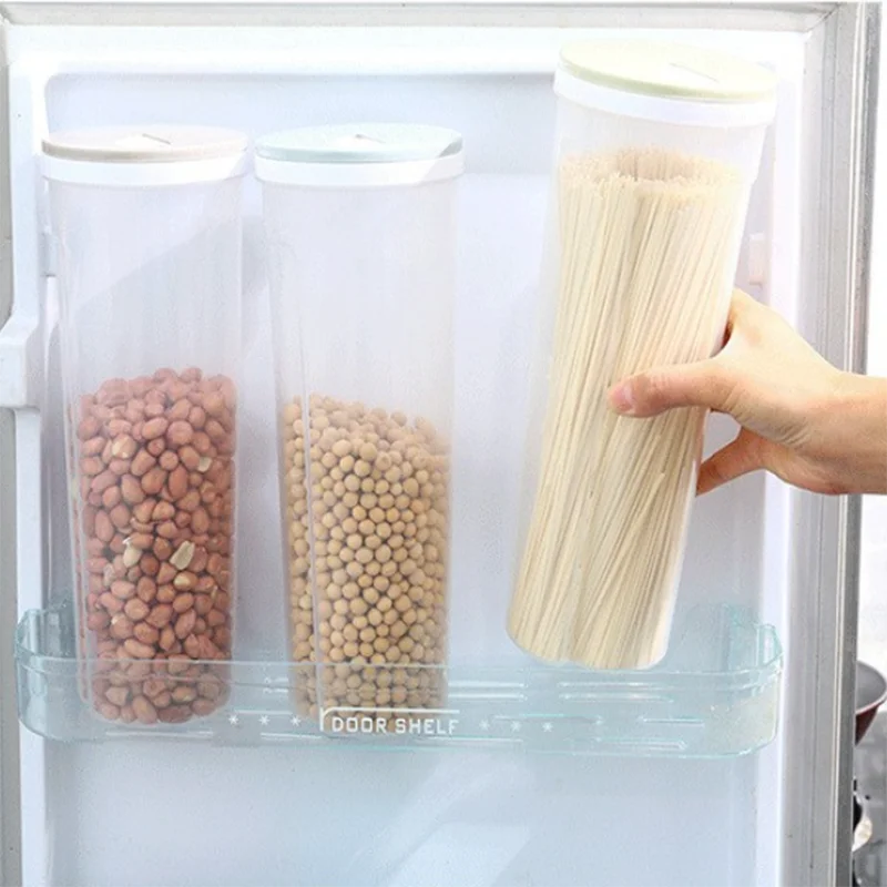 Food Grade Plastic Noodle Sealed Storage Container | Kitchen Food Storage Container Nixie
