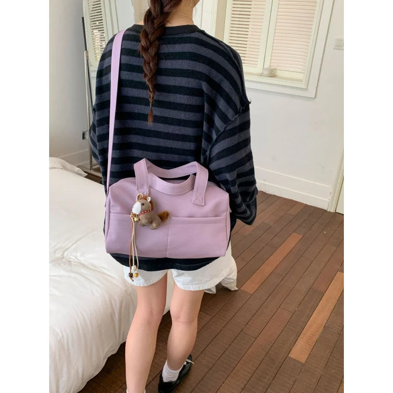 Korean Style Large Tote Bag – Women's Shoulder & Crossbody Bag