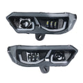 Can-Am Defender LED Headlight Kit – DRL, Turn Signal, IP67 UTV LED Headlight Kit Nixie Headlight