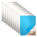 Self-Adhesive Mirror Wall Stickers – Flexible DIY Tiles 10/40Pcs