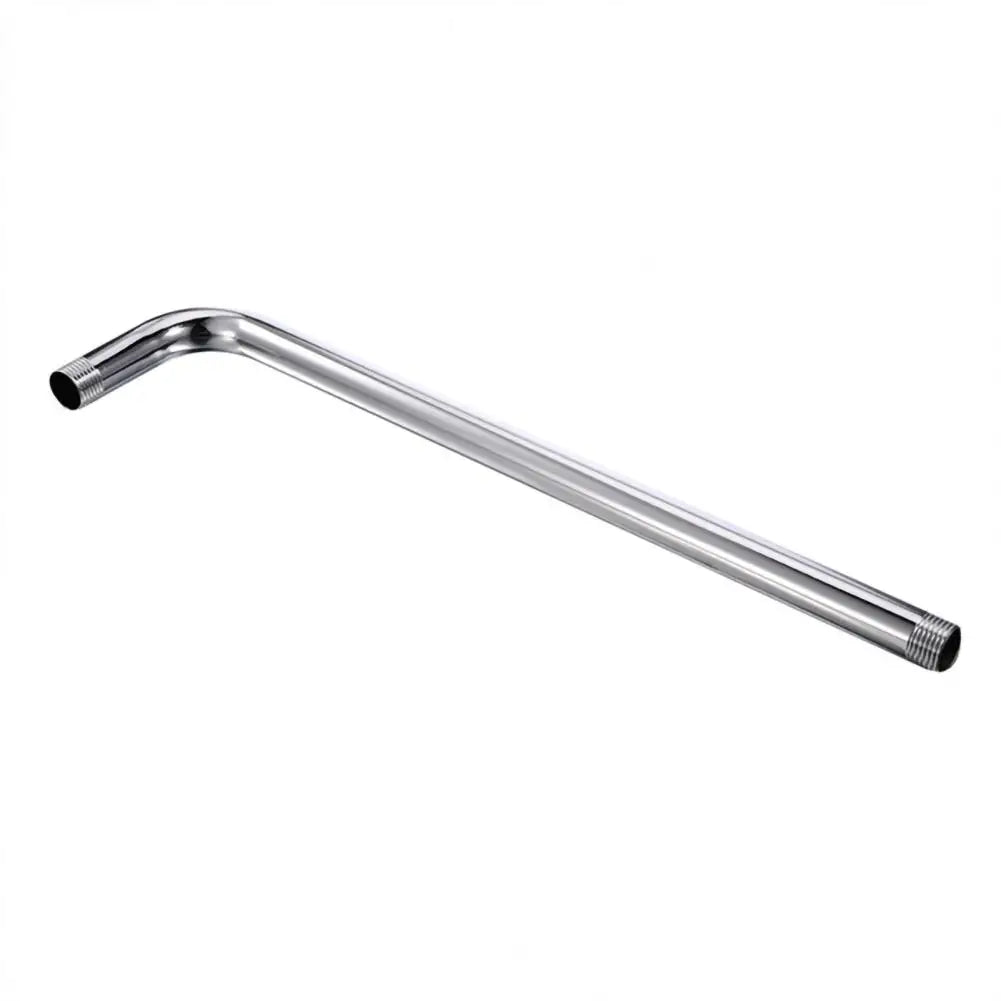 Stainless Steel Shower Arm Extension Pipe & Wall Mount Bracket Shower Arm Bracket Nixie Shower Arm 32cm