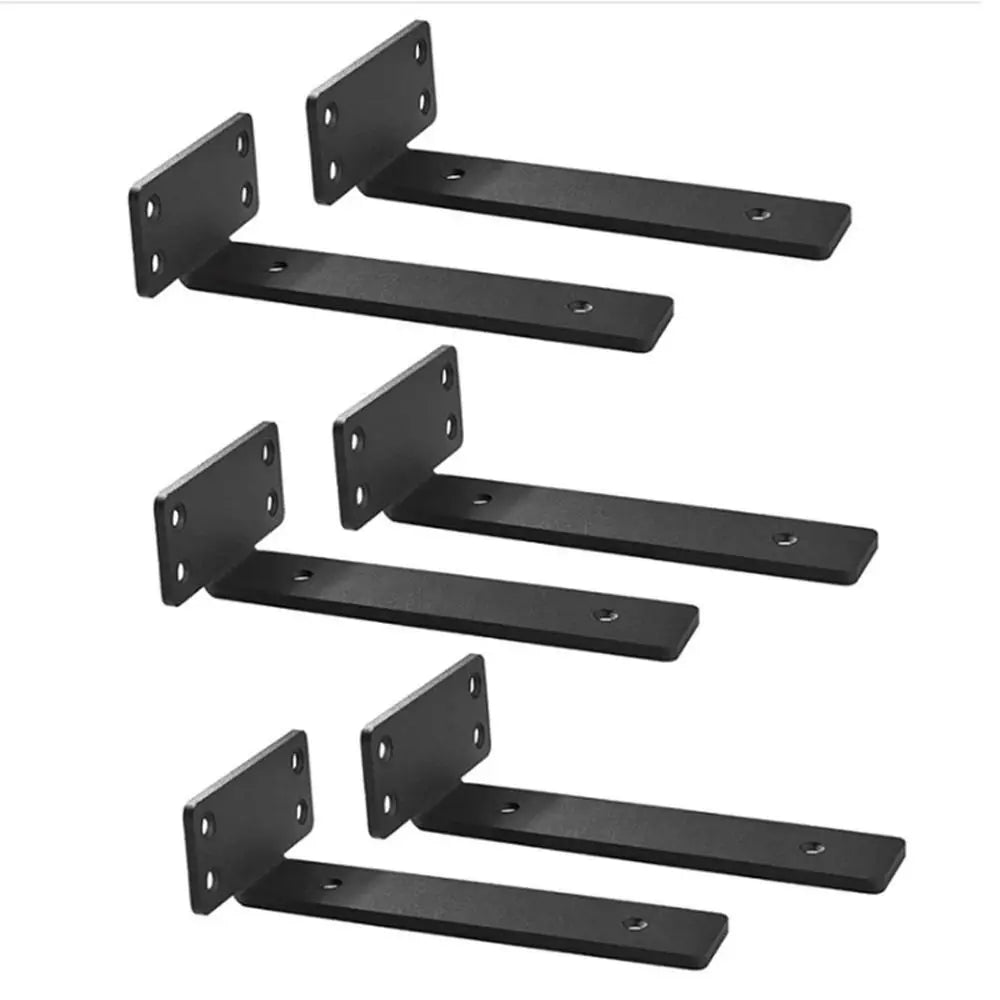 Heavy Duty Floating Shelf Brackets Invisible Wall-Mounted L Bracket