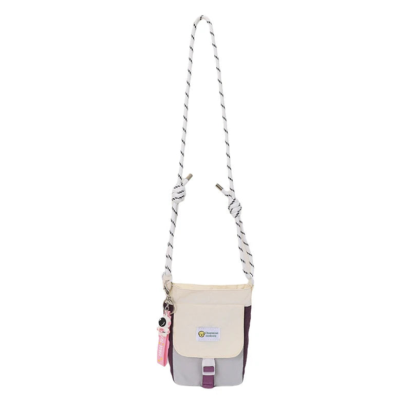 Korean Mini Crossbody Phone Bag – Color Block Shoulder Bag Crossbody Shoulder Bag Nixie
