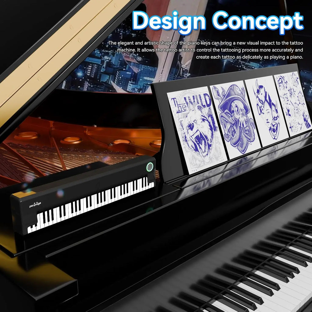 PeriPage P90 Wireless Bluetooth Tattoo Stencil Printer A4