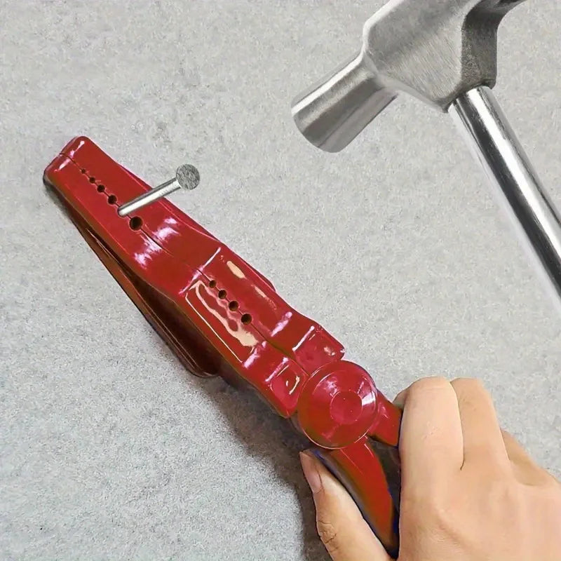 Safety Nail Holder Pliers – Finger Guard for Woodworking Nail Holder Pliers Nixie