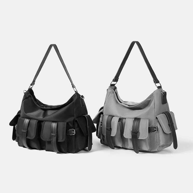Large Capacity Nylon Crossbody Shoulder Bag – Unisex Work Bag Crossbody Shoulder Bag Nixie