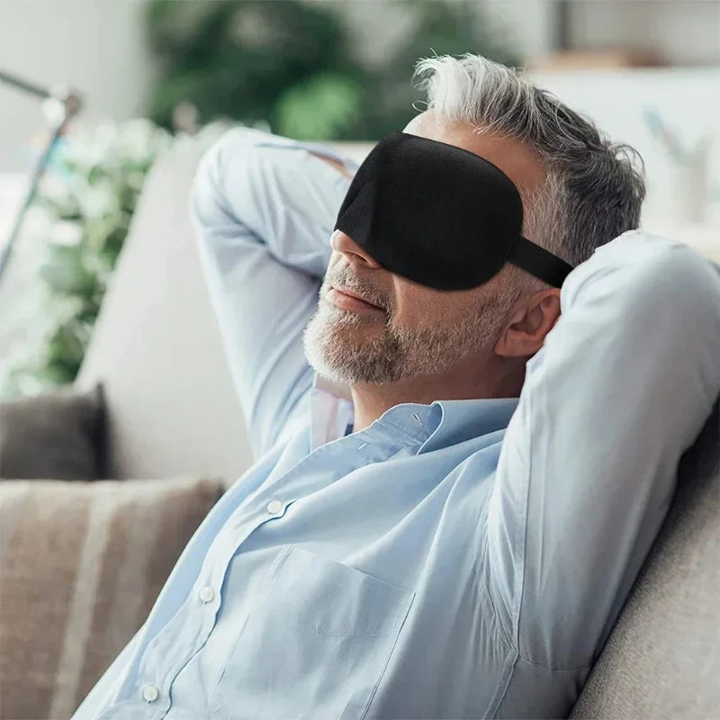 Nixie 3D Blackout Sleep Mask – Travel Eye Cover for All Sleepers Sleep Eye Mask Nixie