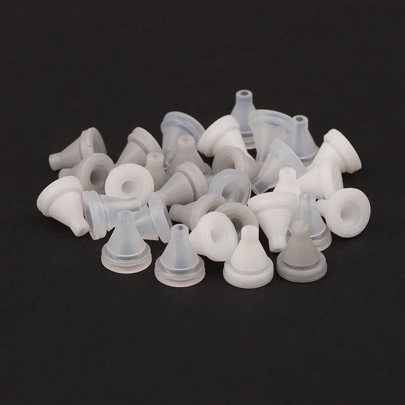 50pcs Silicone Shower Head Nozzle Replacements – 4mm Spray Parts Shower Nozzle Replacement Nixie