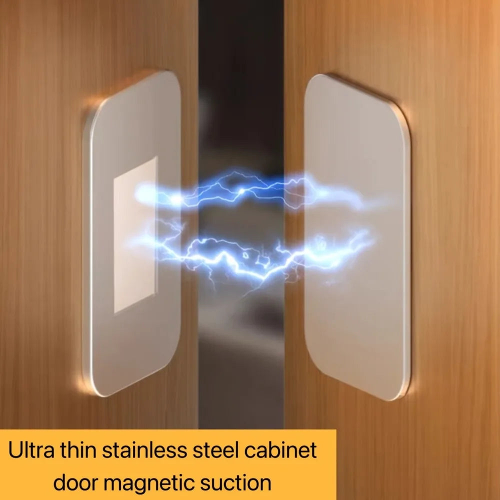 10pcs Magnetic Cabinet Catches – No-Drill Adhesive Drawer Latches Cabinet Magnetic Catch Nixie
