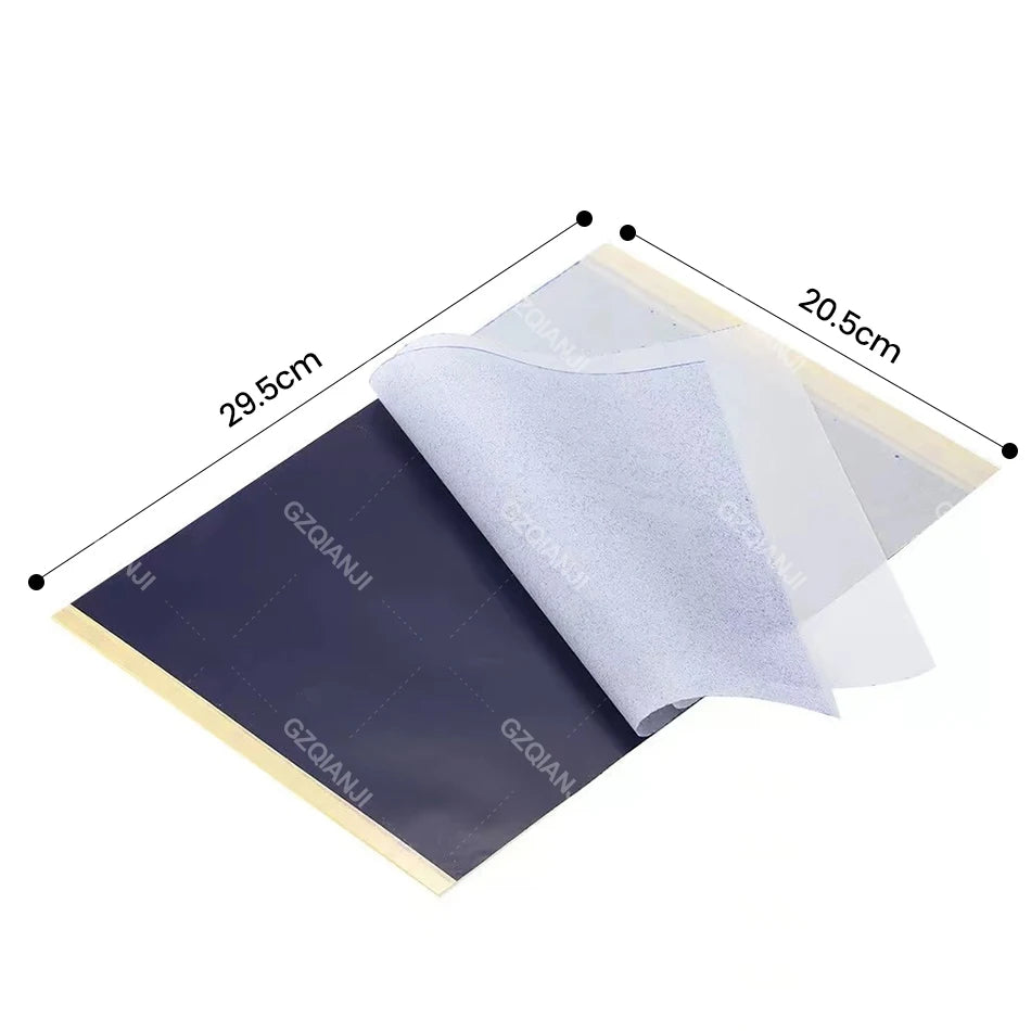 A4 Tattoo Transfer Stencil Paper – 4-Layer Thermal Tracing Sheets