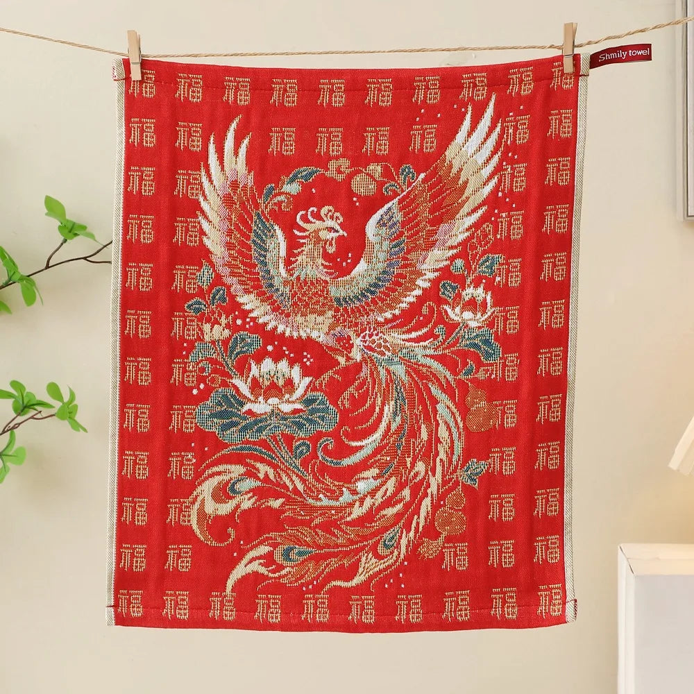 34x40cm Quick-Dry Cotton Kitchen Hand Towel – Good Luck Gift Kitchen Hand Towel Nixie 4