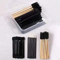 60-Piece Eye Makeup Brush Set with Storage Box | Nixie Eye Makeup Brush Set Nixie black
