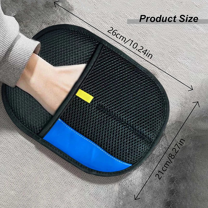 Pet Hair Remover Grooming Gloves for Cats & Dogs Pet Grooming Glove Nixie