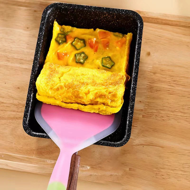 Silicone Wide Spatula – Egg Flipper & Pancake Turner, Non-Stick Silicone Spatula Nixie