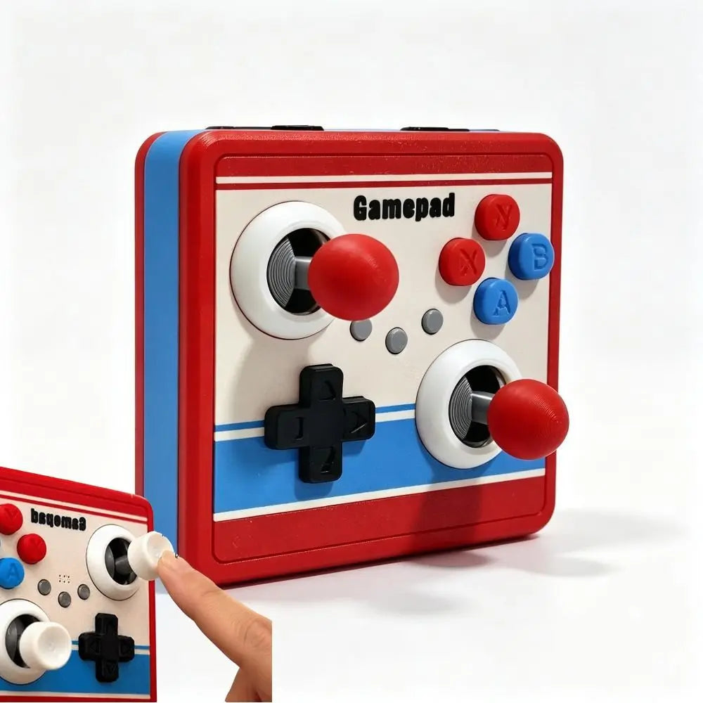 Retro Arcade Joystick Wall Switch Cover | 3D Printed Self-Adhesive Decorative Switch Cover Nixie