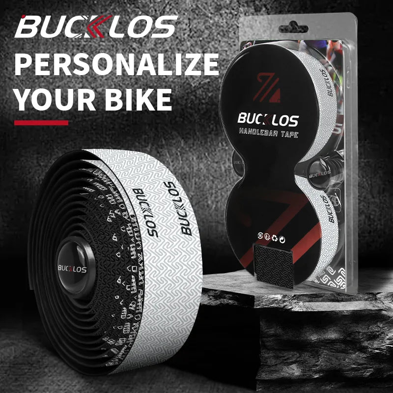 BUCKLOS Road Bike Handlebar Tape – Anti-Slip PU+EVA Bar Tape Bicycle Handlebar Tape Nixie