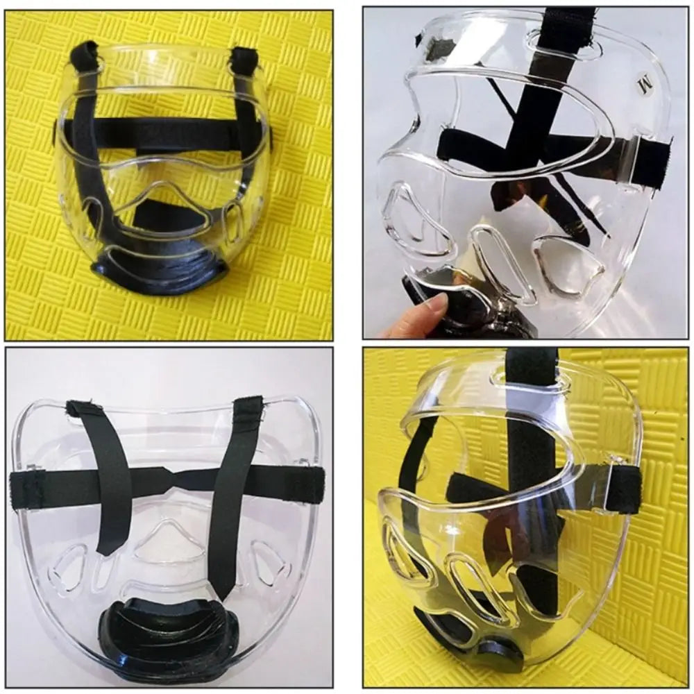 Taekwondo Face Shield – Adjustable Protective Face Guard