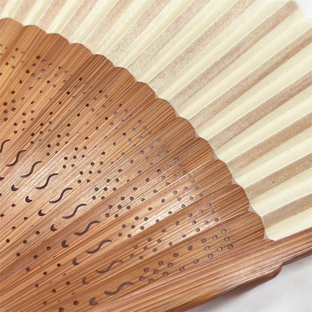 Chinese Bamboo Folding Fan – Elegant Portable Dance & Decor Fan Decorative Folding Fan Nixie
