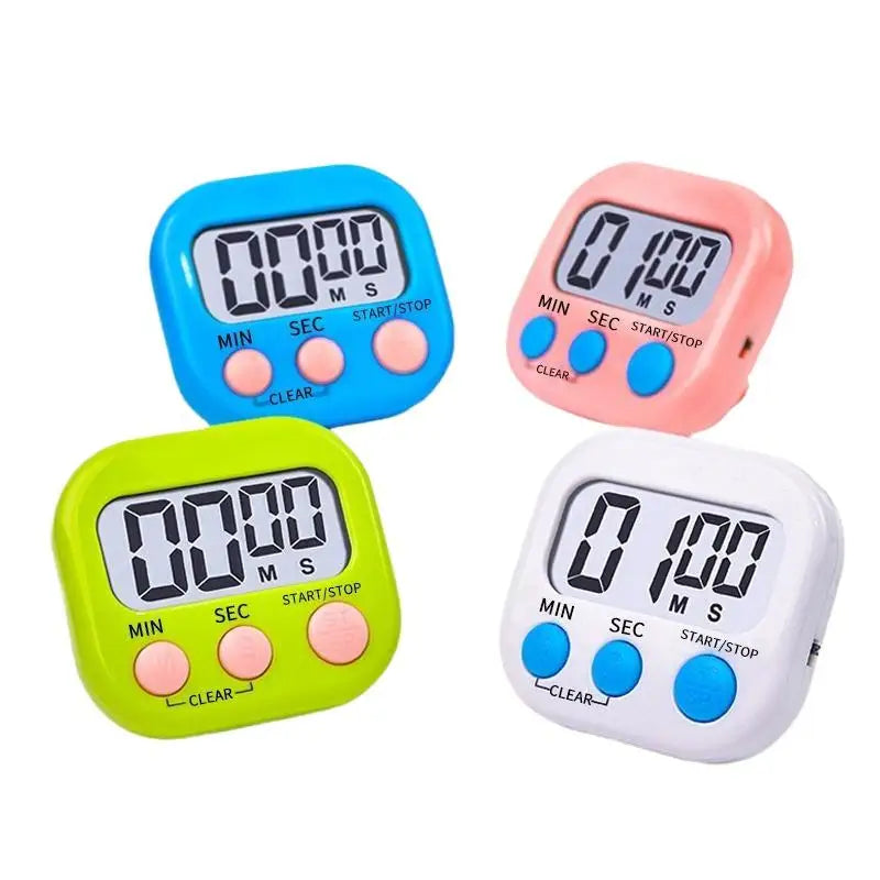 Portable Digital Timer Large LCD – Kitchen, Gym & Study Digital Kitchen Timer Nixie