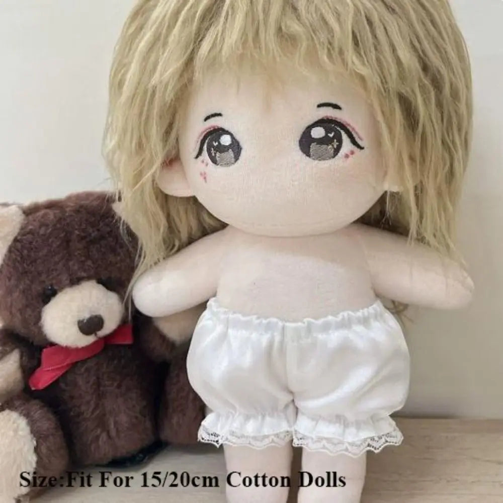Shiny Lace Shorts for 15/20cm Cotton Dolls | DIY Doll Clothes Doll Clothing Nixie