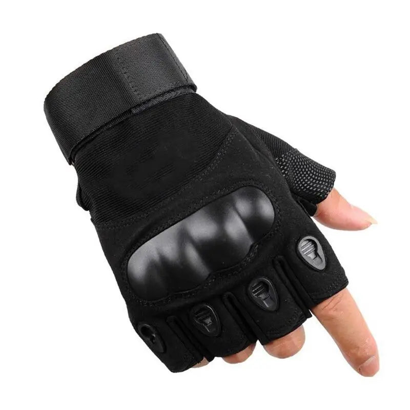 Tactical Half-Finger Cycling Gloves – Unisex Army Mittens Tactical Cycling Gloves Nixie