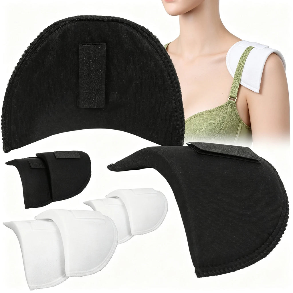 4 Pairs Sponge Shoulder Pads for Blazers, Jackets & Shirts Sewing Shoulder Pads Nixie