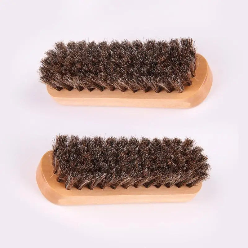 Horse Hair Detail Brush Set – Shoe Care & Dashboard Cleaning