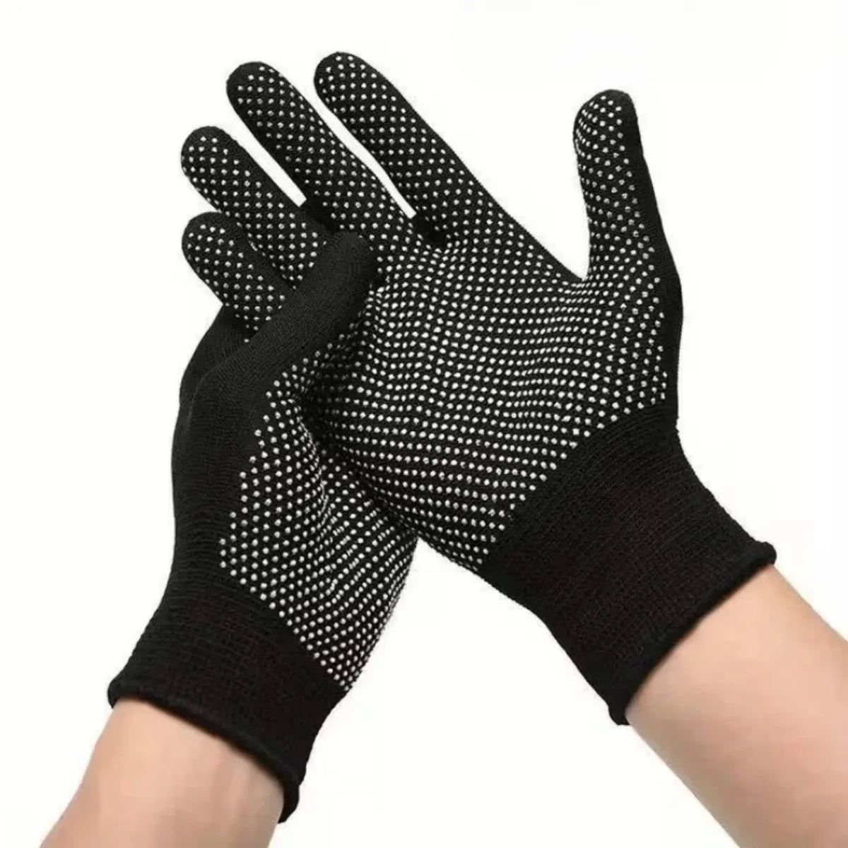 Non-Slip Breathable Nylon Gloves 10 Pcs – Cycling & Work Work Safety Gloves Nixie