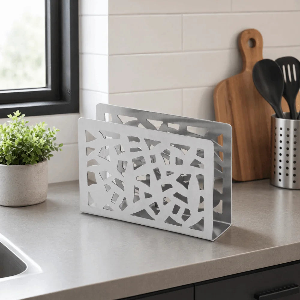 Elegant Hollow Out Stainless Steel Napkin Holder Napkin Holder Nixie
