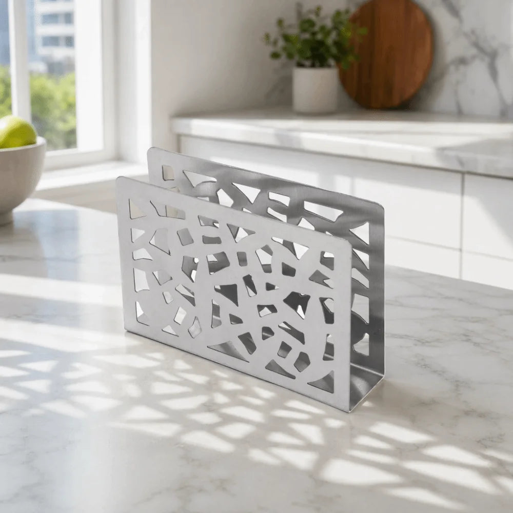 Elegant Hollow Out Stainless Steel Napkin Holder Napkin Holder Nixie